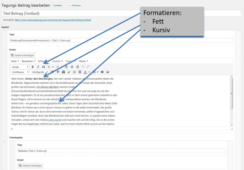 formatieren1
